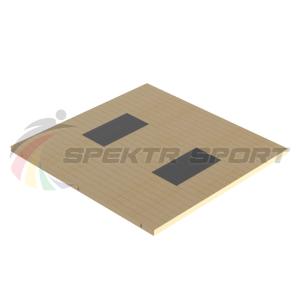 Купить Помост тяжелоатлетический 3х3х0,1м, рез. амортизаторы 1х0,5х0,04м в Светогорске 