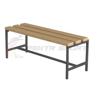 Купить Скамейка для раздевалок без спинки (цельная) 1000 мм в Светогорске 