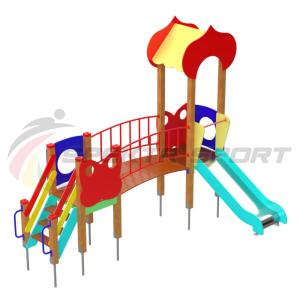 Купить Детский игровой комплекс Полянка ДИК 1603 в Светогорске 